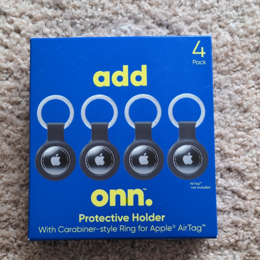 NIB Onn Apple Air Tag Protective Holders